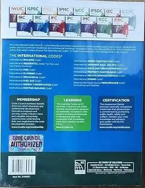 International Residential Code International Code Council Series  IRC 2021