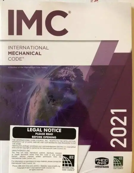 International Mechanical Code IMC 2021
