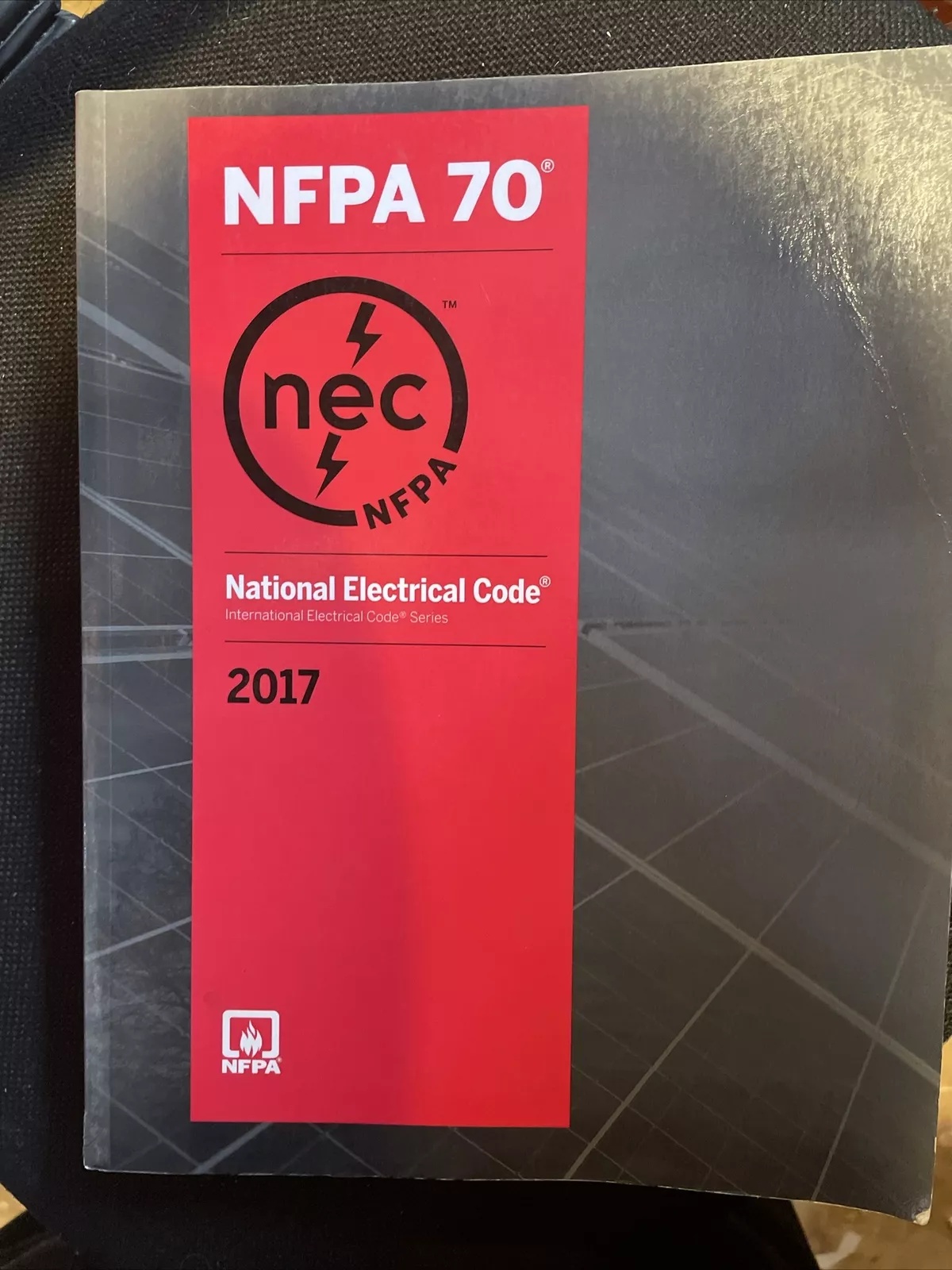 NFPA 70 National Electrical Code 2017 Edition Paperback