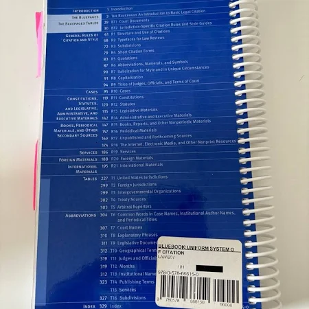 The Bluebook: A Uniform System of Citation